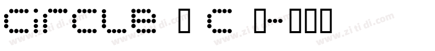 Circle ( C )字体转换